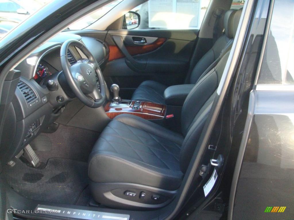 Graphite Interior 2010 Infiniti FX 35 Photo #41604513