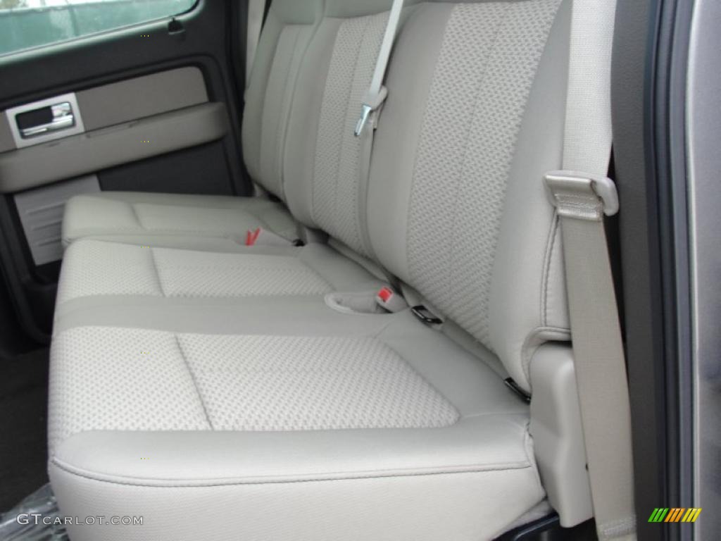 2010 F150 XLT SuperCrew - Sterling Grey Metallic / Medium Stone photo #19