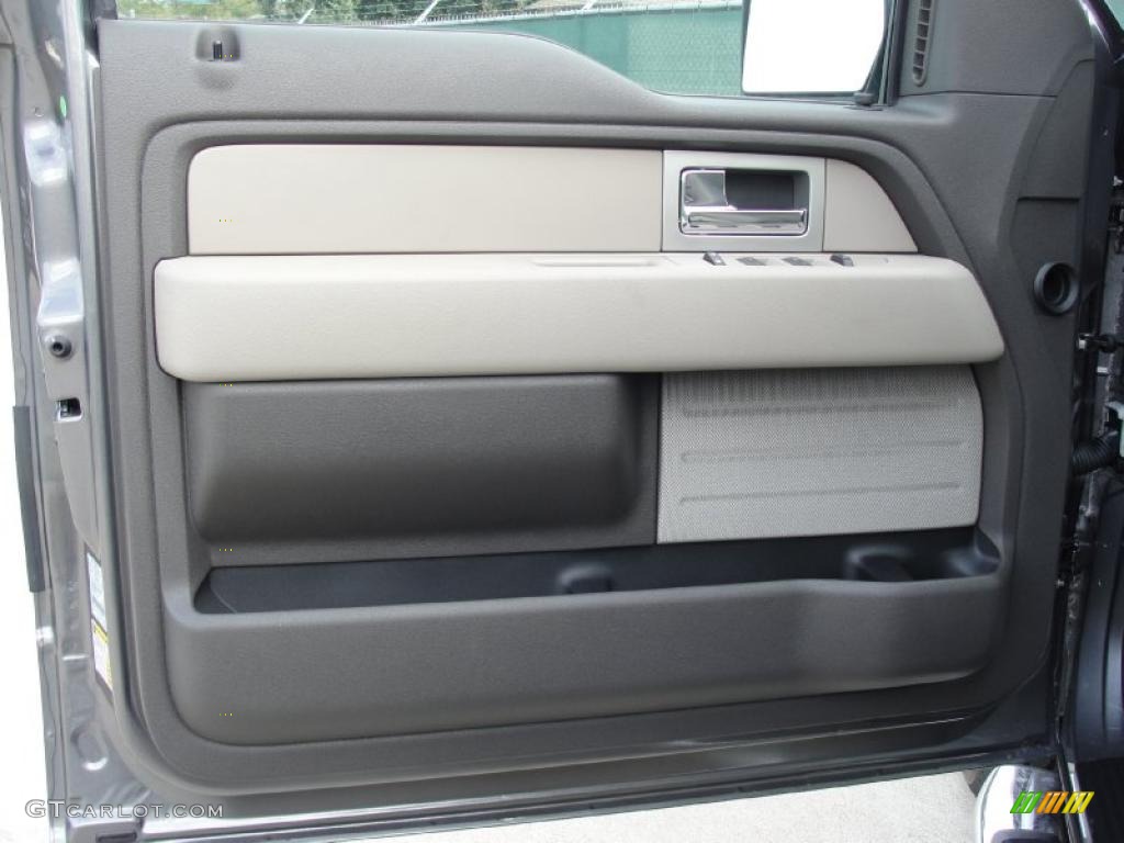 2010 F150 XLT SuperCrew - Sterling Grey Metallic / Medium Stone photo #20