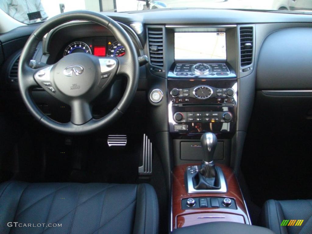 2010 Infiniti FX 35 Graphite Dashboard Photo #41604601