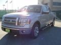 2010 Ingot Silver Metallic Ford F150 Lariat SuperCrew  photo #7
