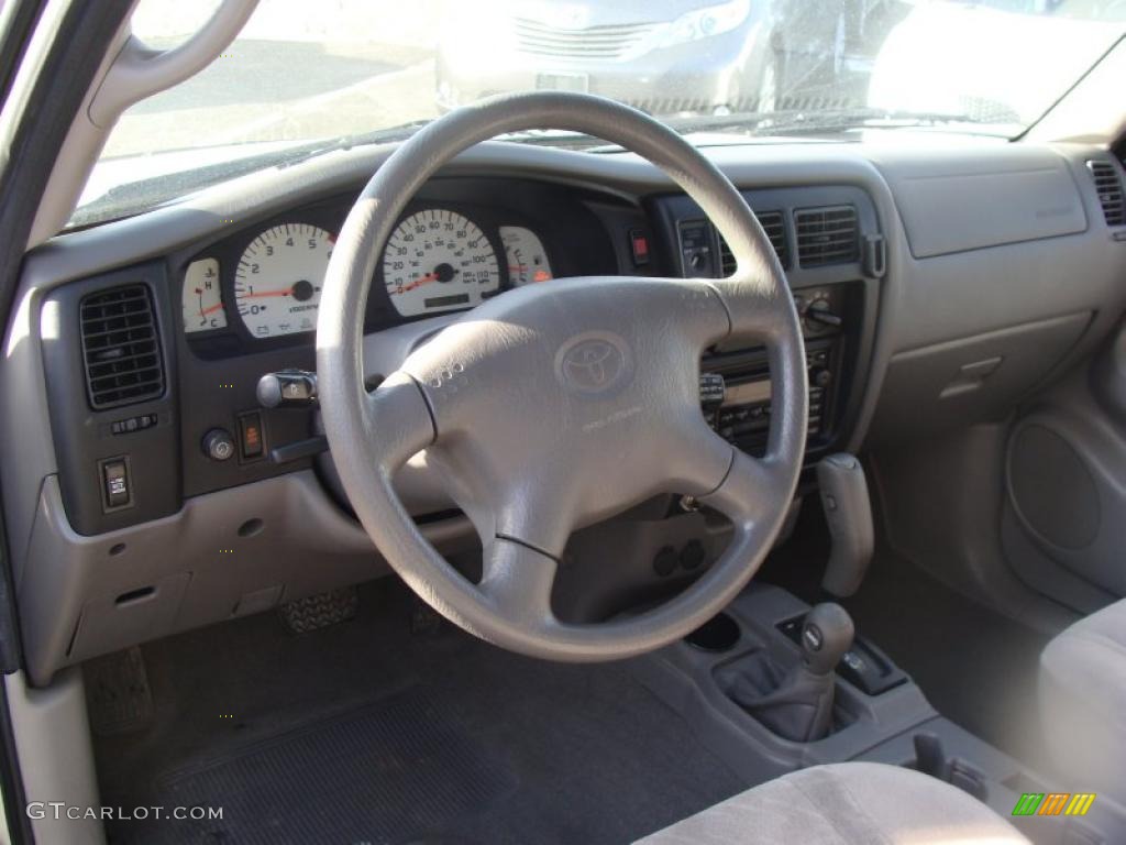 Charcoal Interior 2003 Toyota Tacoma V6 TRD Xtracab 4x4 Photo #41604833