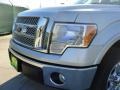 2010 Ingot Silver Metallic Ford F150 Lariat SuperCrew  photo #9