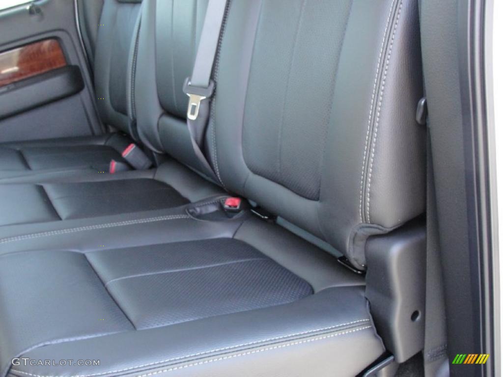 2010 F150 Lariat SuperCrew - Ingot Silver Metallic / Black photo #20
