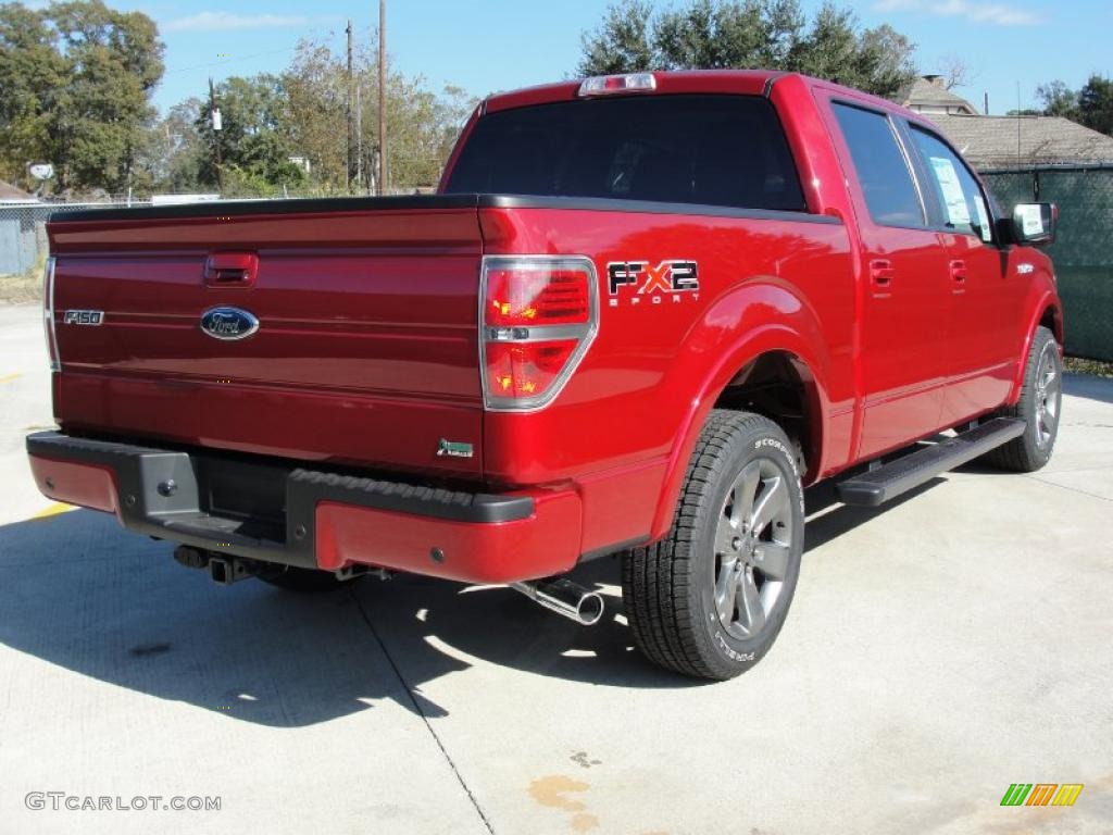 Red Candy Metallic 2010 Ford F150 FX2 SuperCrew Exterior Photo #41605281