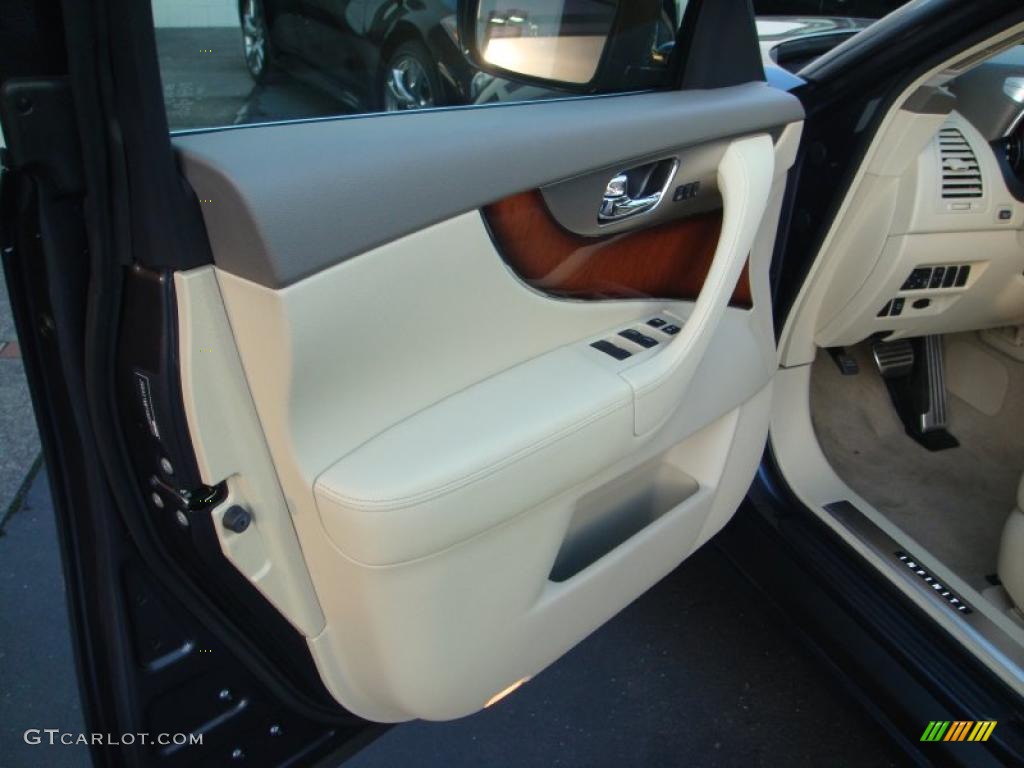 2010 Infiniti FX 35 AWD Wheat Door Panel Photo #41605365