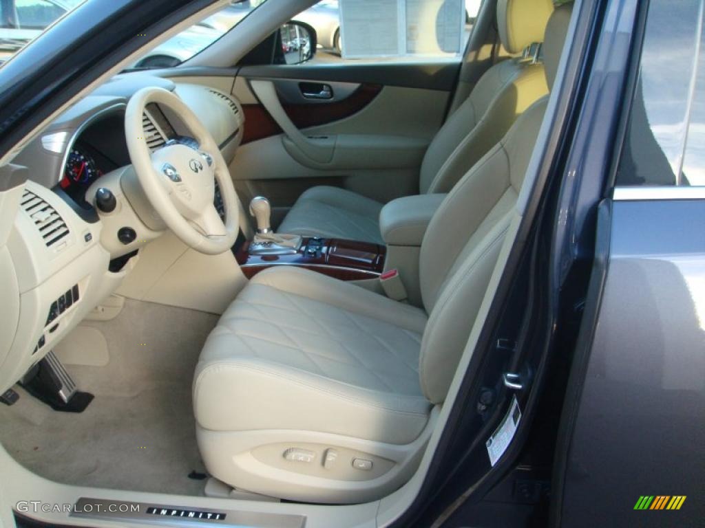 Wheat Interior 2010 Infiniti FX 35 AWD Photo #41605381