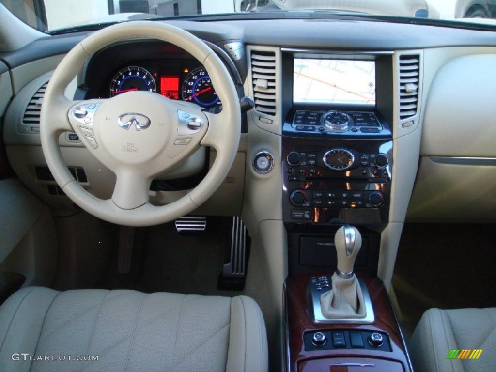 2010 Infiniti FX 35 AWD Wheat Dashboard Photo #41605513