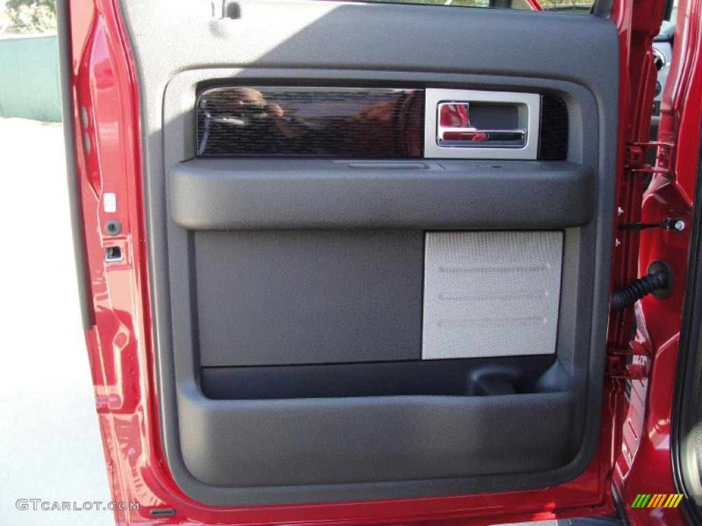 2010 F150 FX2 SuperCrew - Red Candy Metallic / Black photo #20
