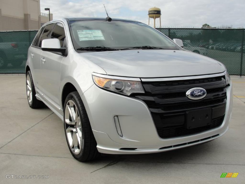 Ingot Silver Metallic 2011 Ford Edge Sport Exterior Photo #41605789