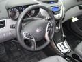 2011 Hyundai Elantra Gray Interior Prime Interior Photo