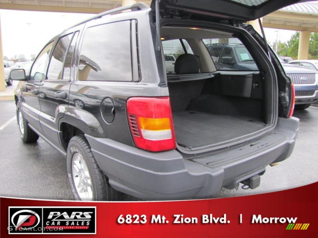 2003 Grand Cherokee Laredo 4x4 - Brilliant Black / Dark Slate Gray photo #9