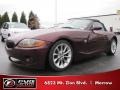 2003 Merlot Red Metallic BMW Z4 2.5i Roadster  photo #1