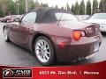 2003 Merlot Red Metallic BMW Z4 2.5i Roadster  photo #2