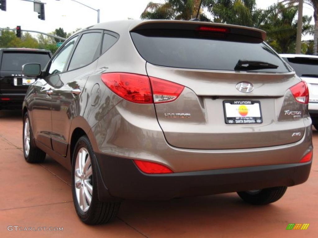 Chai Bronze 2011 Hyundai Tucson Limited AWD Exterior Photo #41606141