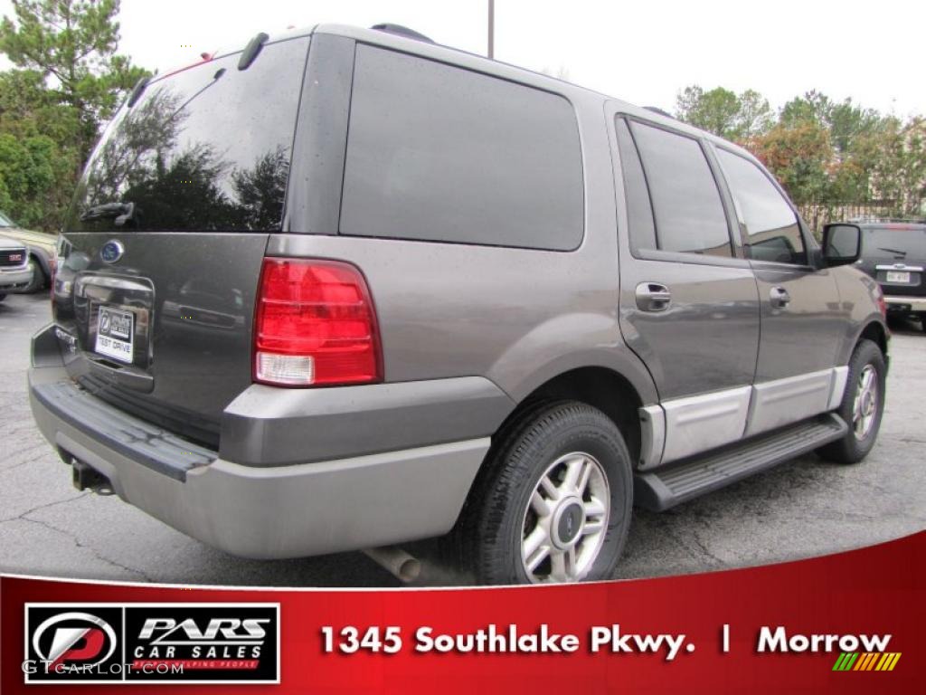 2003 Expedition XLT - Dark Shadow Grey Metallic / Medium Parchment photo #3