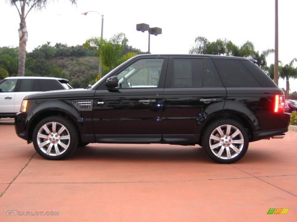 Santorini Black Metallic 2011 Land Rover Range Rover Sport Supercharged Exterior Photo #41606329