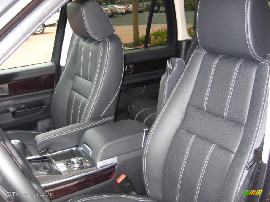 Ebony/Ebony Interior 2011 Land Rover Range Rover Sport Supercharged Photo #41606341