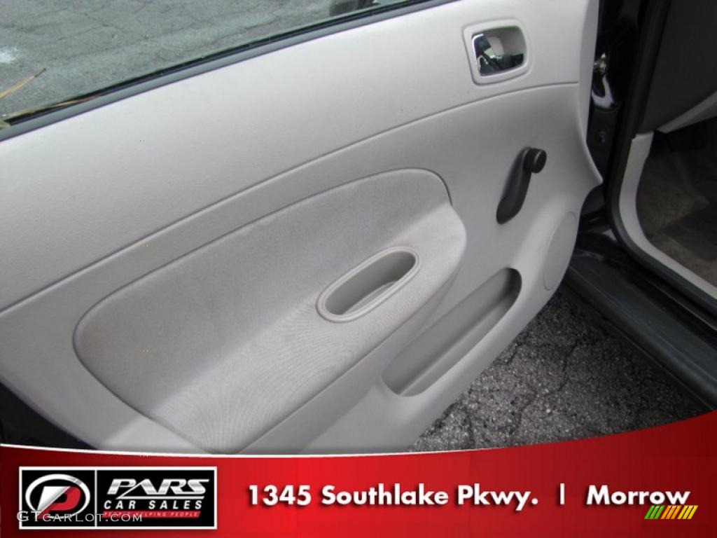 2007 Cobalt LS Sedan - Black / Gray photo #7