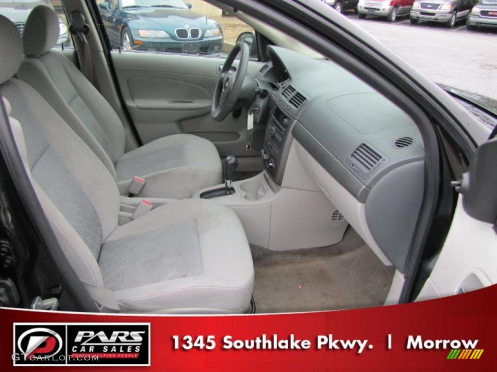 2007 Cobalt LS Sedan - Black / Gray photo #9
