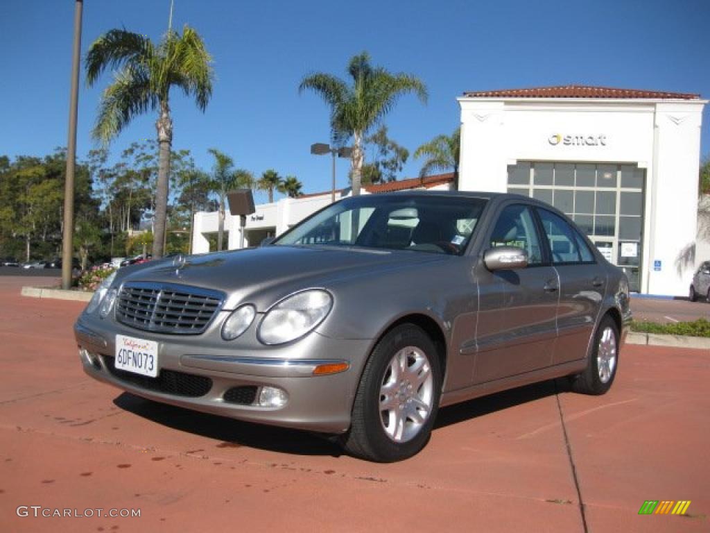 2004 E 320 Sedan - Pewter Silver Metallic / Ash photo #1