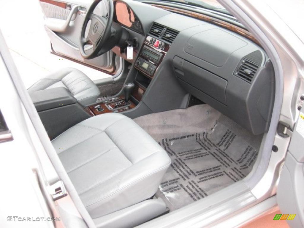 Grey Interior 1999 Mercedes-Benz C 280 Sedan Photo #41607189