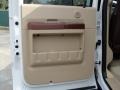 Chaparral Leather 2011 Ford F350 Super Duty King Ranch Crew Cab 4x4 Dually Door Panel