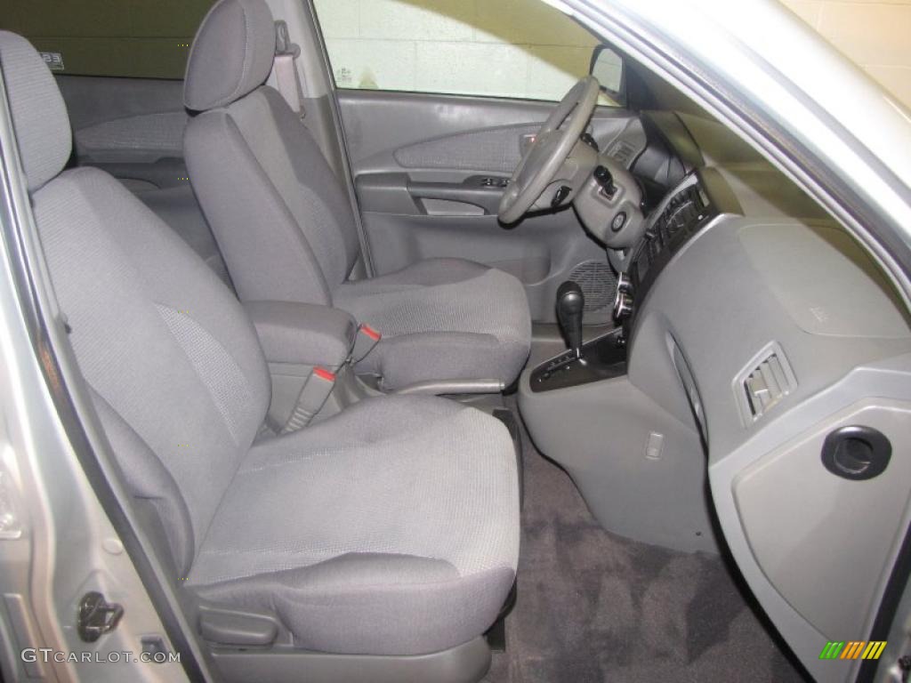 Gray Interior 2006 Hyundai Tucson GL Photo #41607441