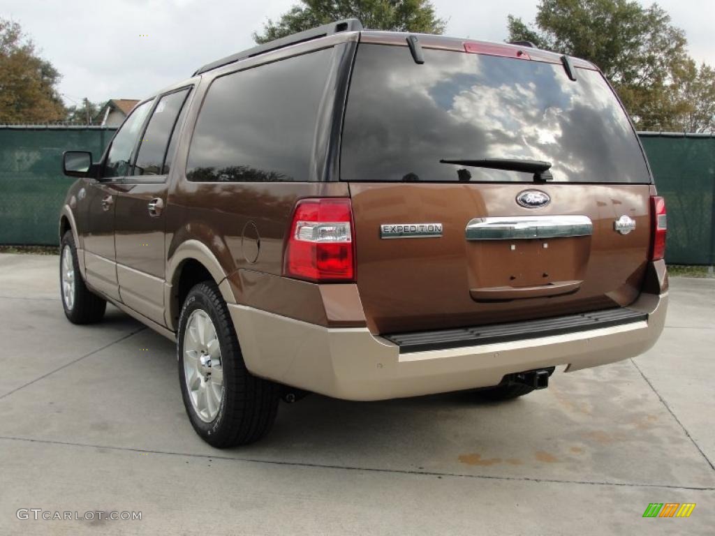 Golden Bronze Metallic 2011 Ford Expedition EL King Ranch Exterior Photo #41607809