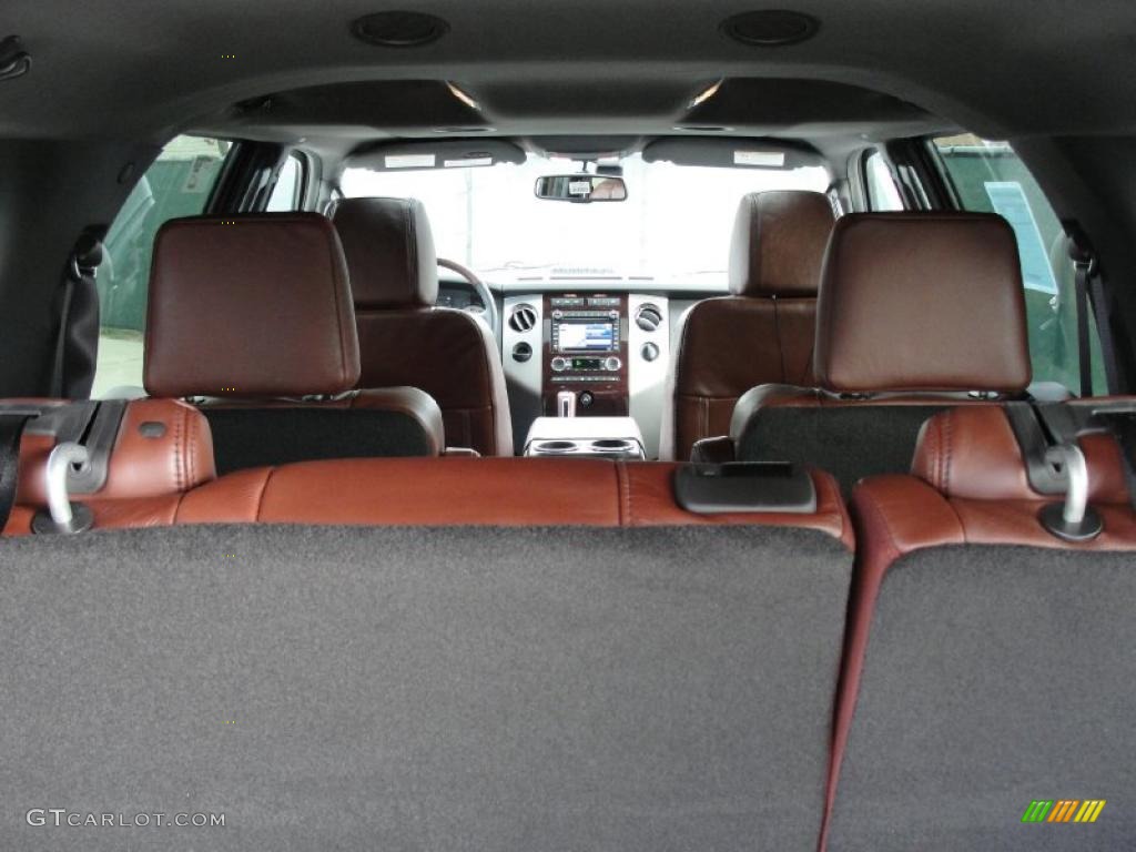 Chaparral Leather Interior 2011 Ford Expedition EL King Ranch Photo #41608070