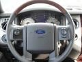 Chaparral Leather 2011 Ford Expedition EL King Ranch Steering Wheel
