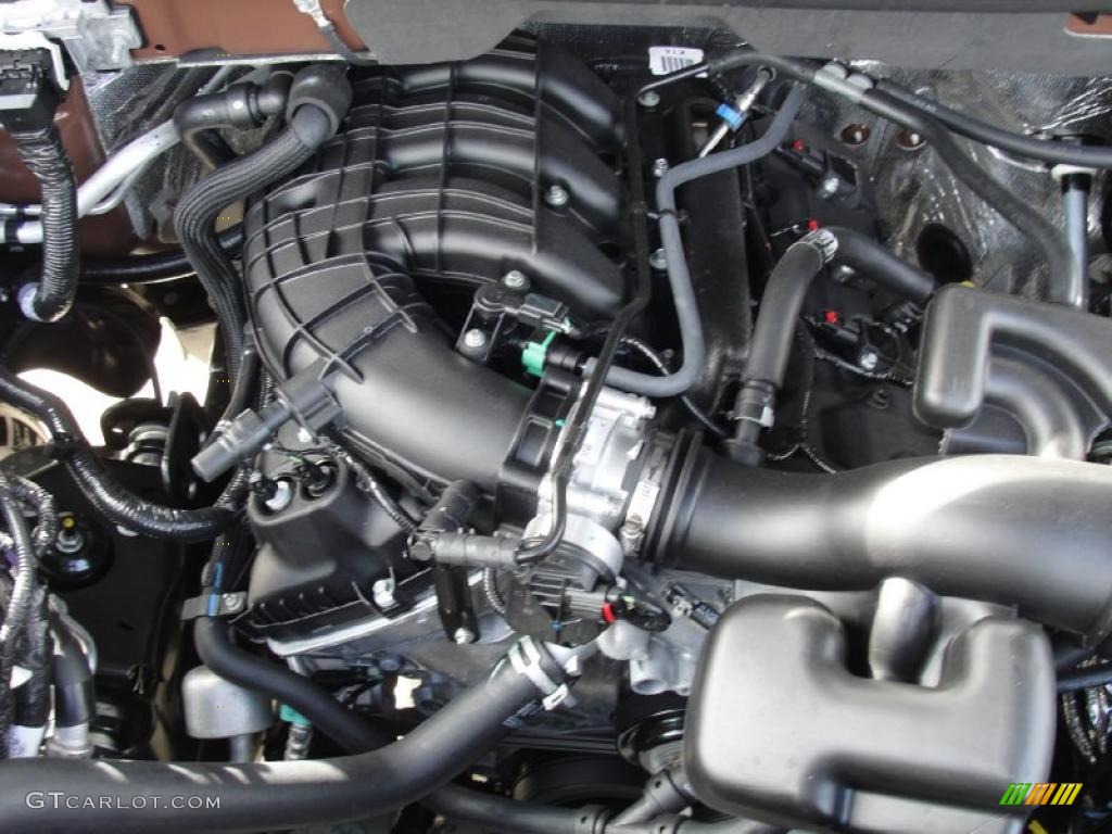 2011 Ford F150 XLT SuperCrew 3.7 Liter Flex-Fuel DOHC 24-Valve Ti-VCT V6 Engine Photo #41608693