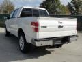 2011 White Platinum Metallic Tri-Coat Ford F150 Lariat SuperCrew  photo #5