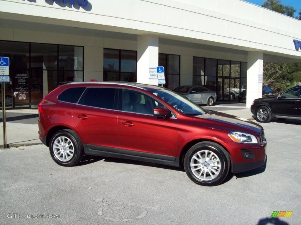 Maple Red Metallic 2010 Volvo XC60 T6 AWD Exterior Photo #41608973