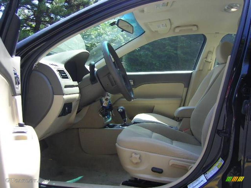 2008 Fusion SE V6 - Black Ebony / Camel photo #17