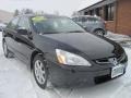 2003 Nighthawk Black Pearl Honda Accord EX V6 Sedan  photo #24