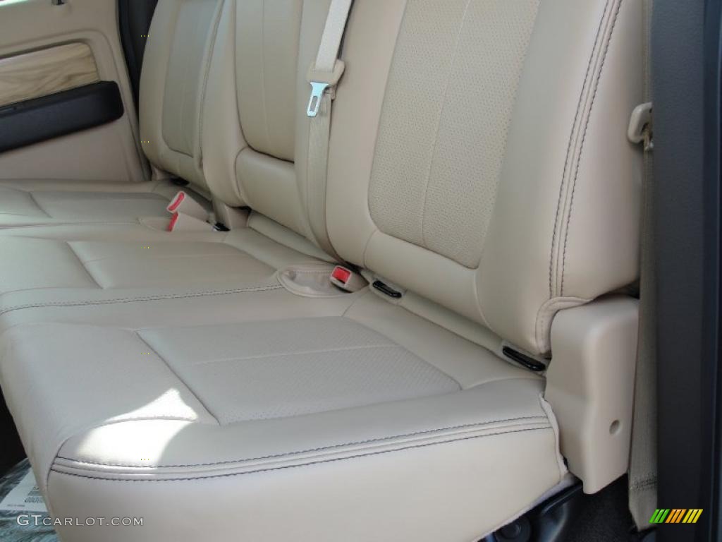 Pale Adobe Interior 2011 Ford F150 Lariat SuperCrew Photo #41609309