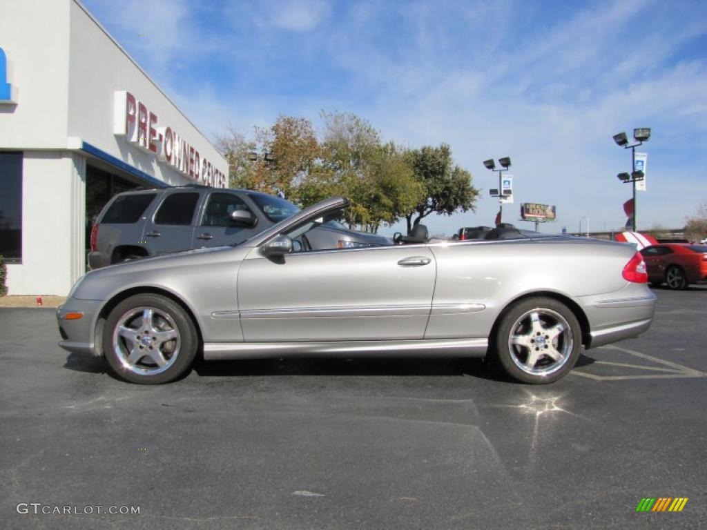 Pewter Metallic 2005 Mercedes-Benz CLK 500 Cabriolet Exterior Photo #41609417