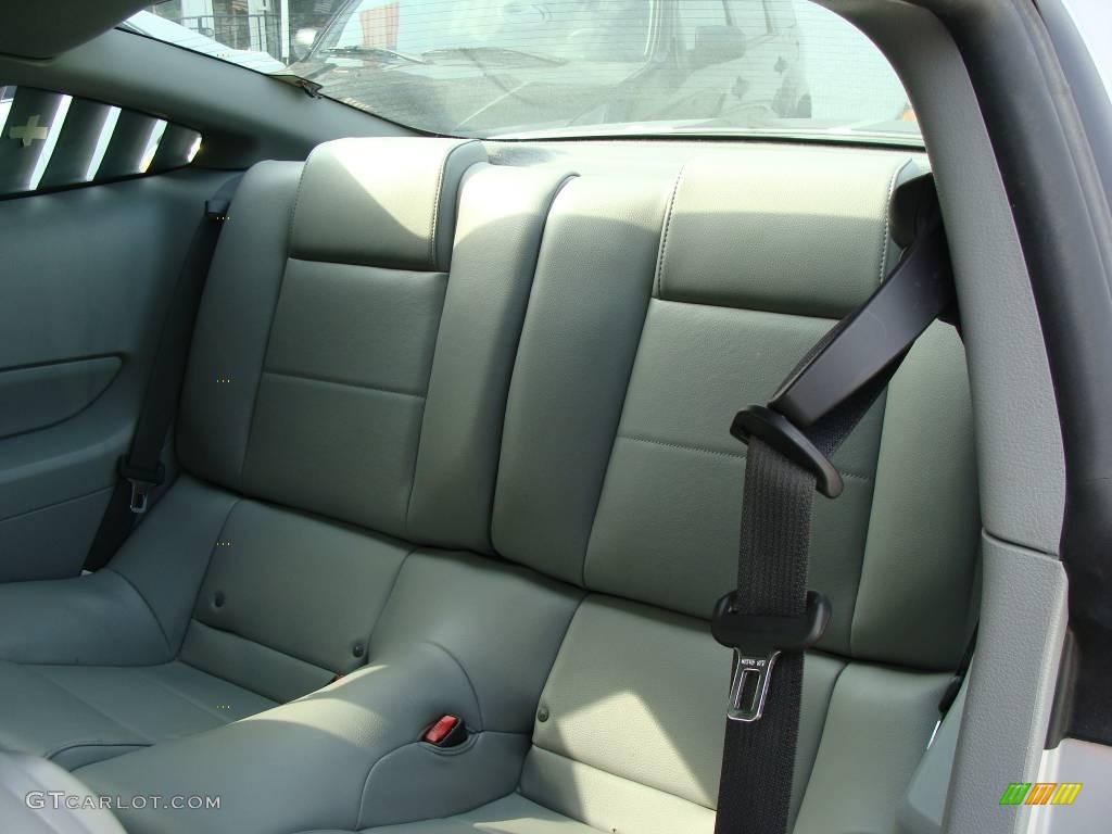 2008 Mustang V6 Premium Coupe - Brilliant Silver Metallic / Light Graphite photo #15