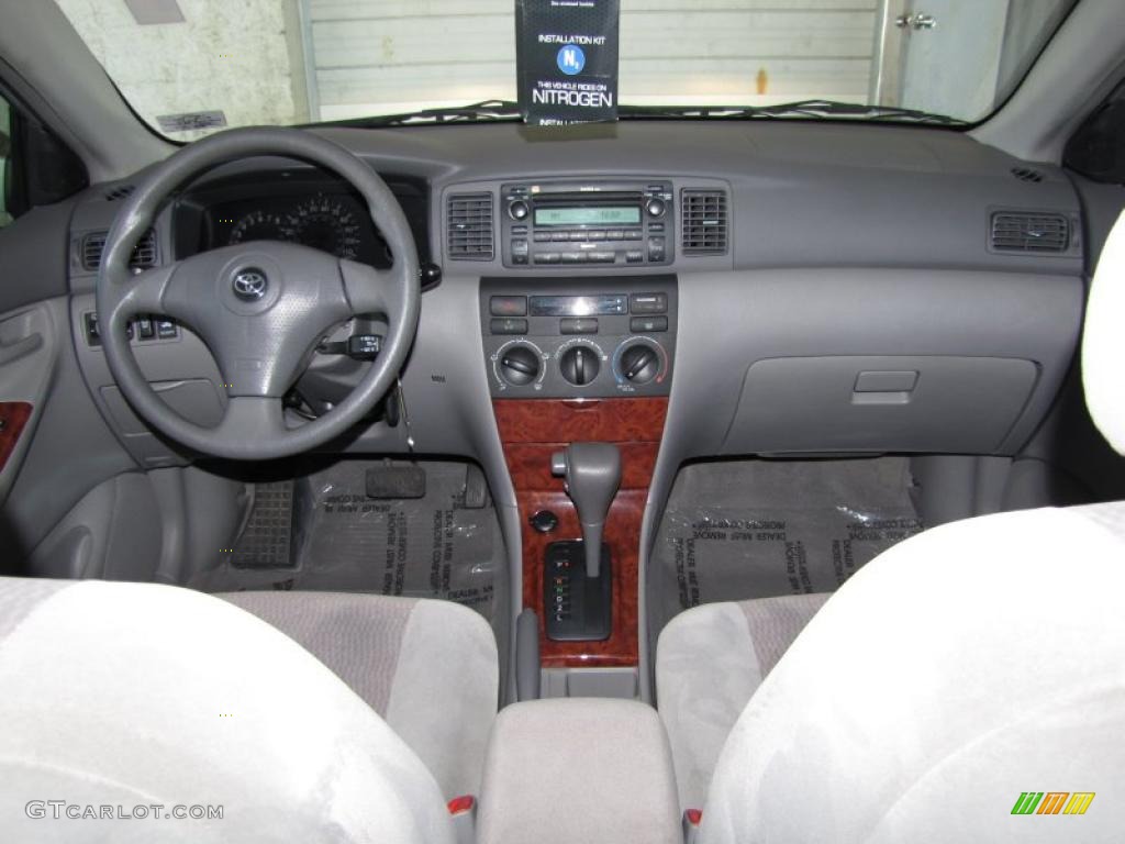 2008 Toyota Corolla LE Stone Dashboard Photo #41611352