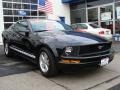 Black - Mustang V6 Deluxe Coupe Photo No. 3