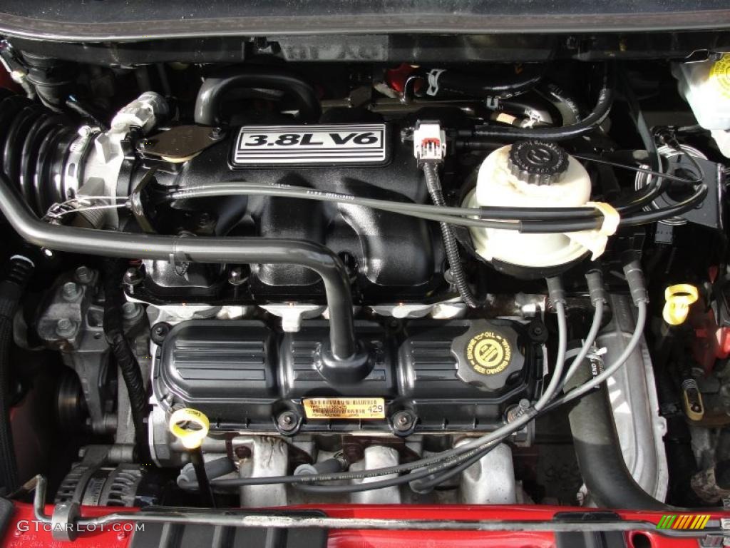 2004 Chrysler Town & Country Limited 3.8 Liter OHV 12-Valve V6 Engine Photo #41612672