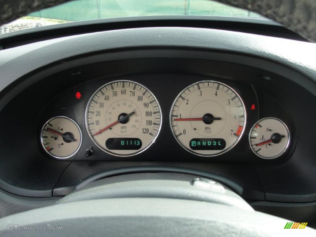 2004 Chrysler Town & Country Limited Gauges Photo #41612976