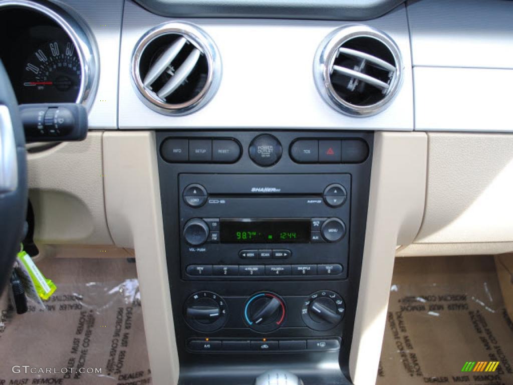 2005 Mustang GT Premium Coupe - Mineral Grey Metallic / Medium Parchment photo #11