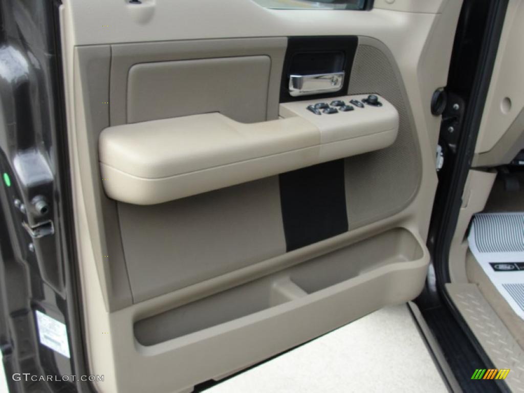 2005 F150 XLT SuperCrew - Dark Stone Metallic / Tan photo #26