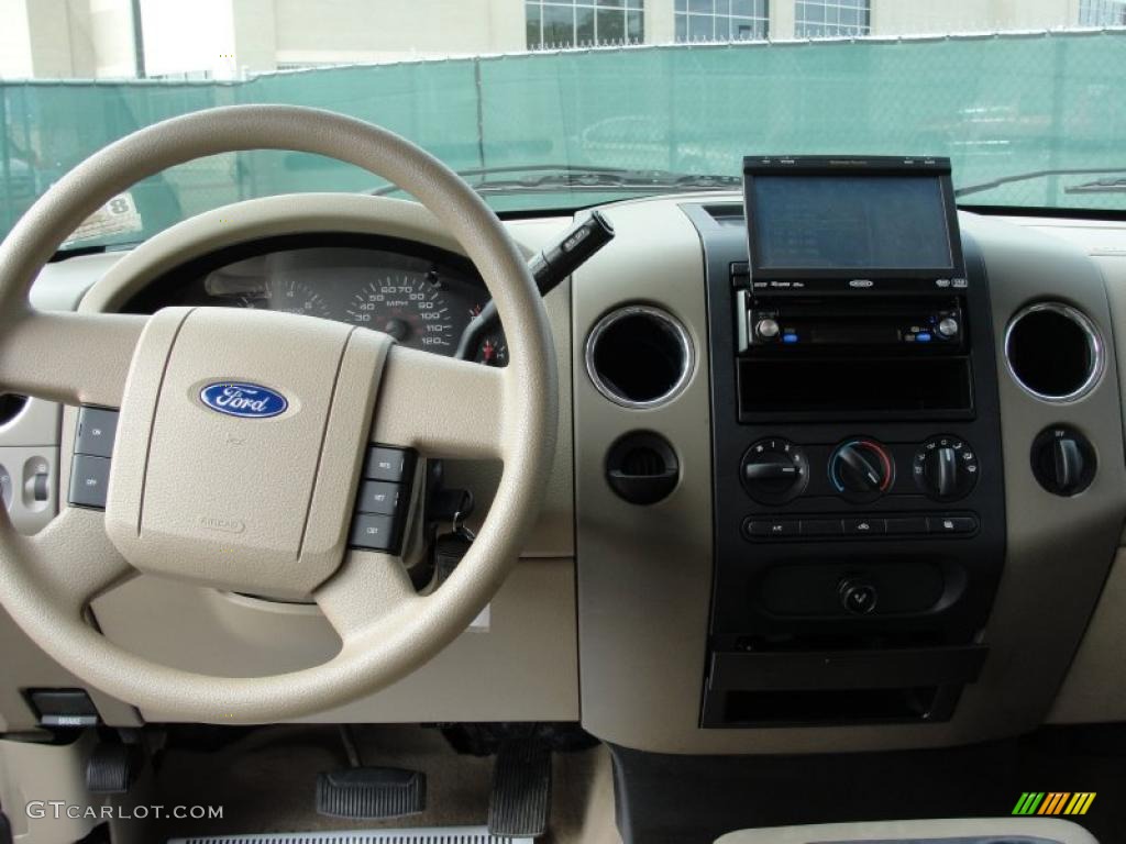 2005 F150 XLT SuperCrew - Dark Stone Metallic / Tan photo #30