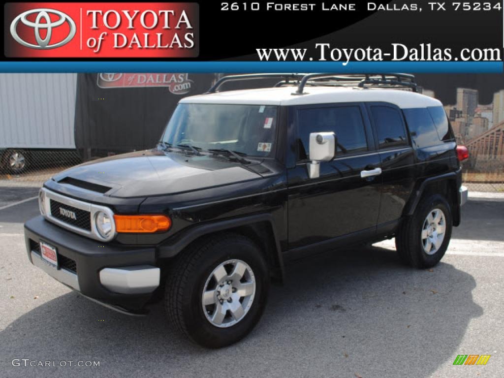 2007 FJ Cruiser  - Black Diamond / Dark Charcoal photo #1