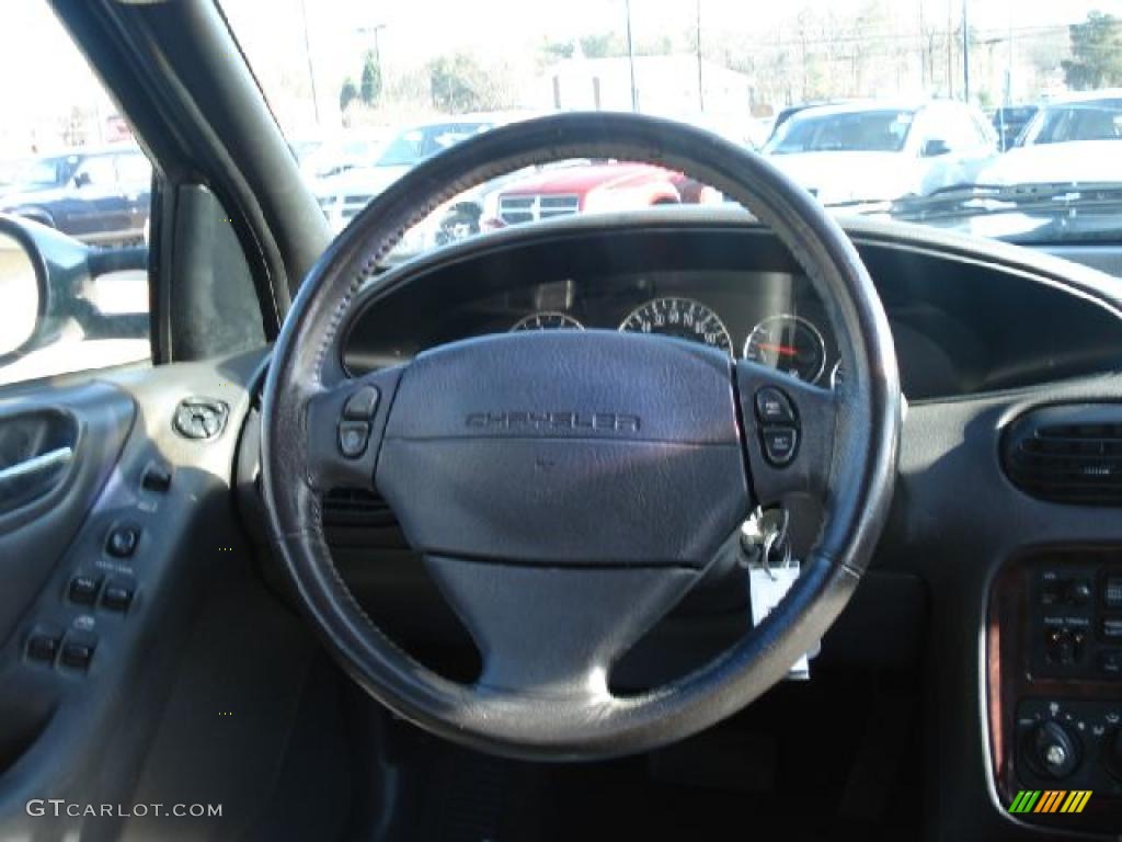 1999 Chrysler Cirrus LXi Agate Steering Wheel Photo #41615212