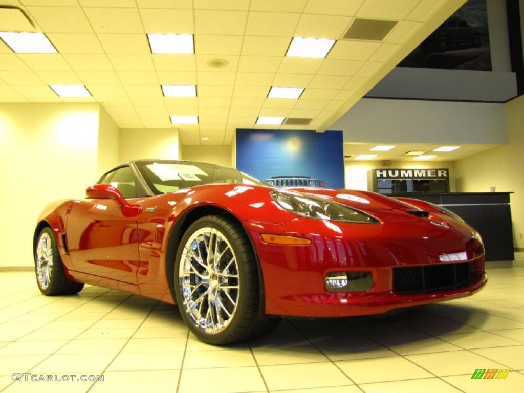 2011 Corvette ZR1 - Crystal Red Tintcoat Metallic / Ebony Black photo #19
