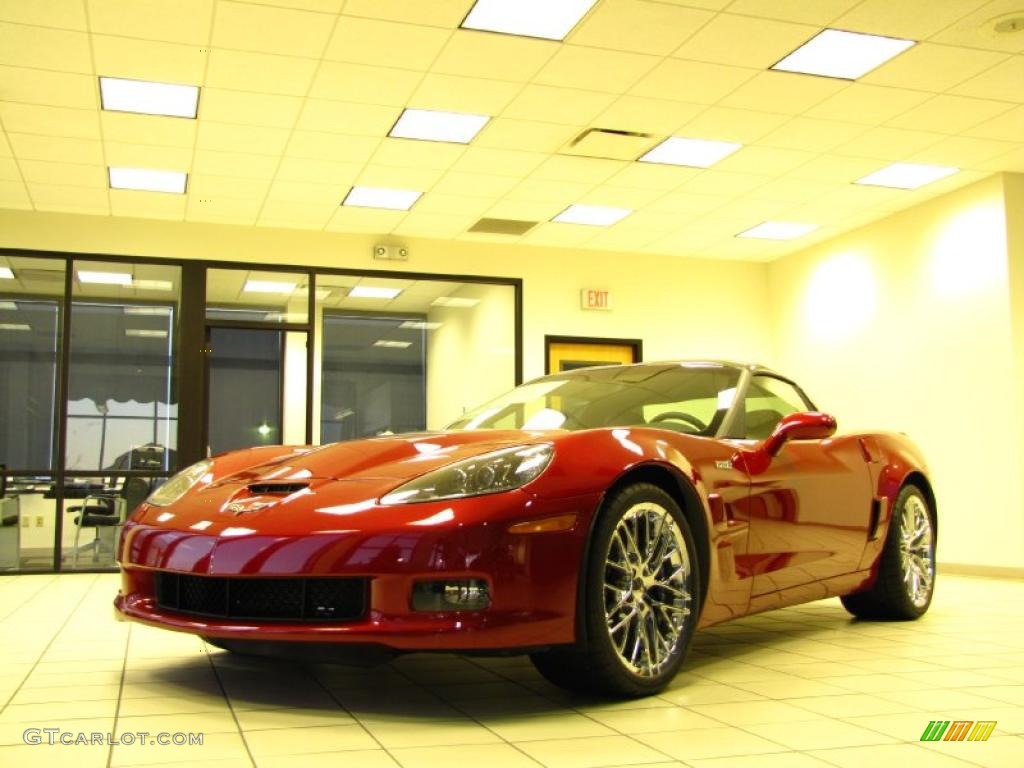 2011 Corvette ZR1 - Crystal Red Tintcoat Metallic / Ebony Black photo #20